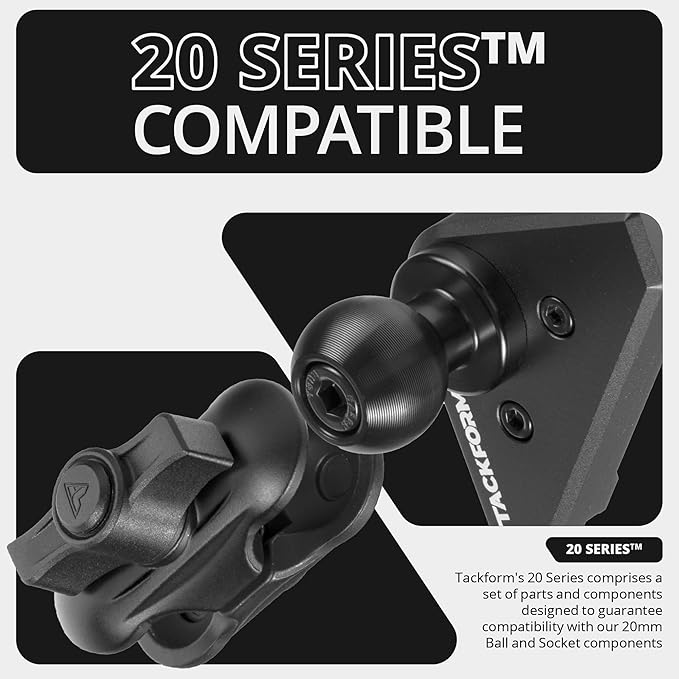 Tackform Link Vent Mount Magnetic Phone Holder - Compatible with 2021-2025 Ford F150 & Raptor, 2023-2025 Ford Super Duty | Aluminum | 2" Arm | Pink | (NOT MAGSAFE Compatible)