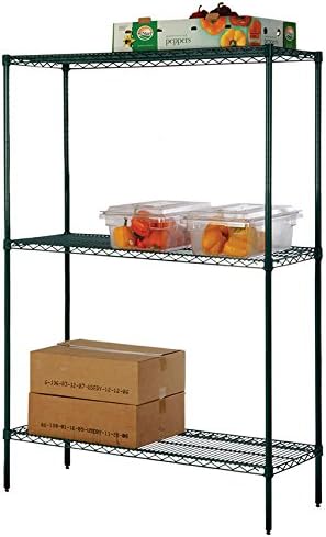 Omega 14" Deep x 72" Wide x 96" High 3 Tier Freezer Starter Shelving Unit