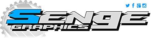 16eDRIVE Fly Racing Yellow Senge Graphics Kit Compatible with Stacyc