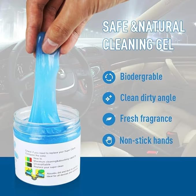 Car Cleaning Gel Compatible with Jaguar XE X760 300PS R-Sport, 200g Detailing Putty for Auto Vents, Dashboard, Cup Holders - Reusable Multifunctional Dust Remover,200g*1
