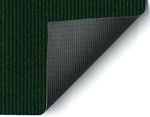 KOECKRITZ Heavy Duty Durable All Weather Indoor/Outdoor Non Slip Entrance Mat Rugs and Runners for Office Business Building Home Garage Front Door (4' x 13', Green)