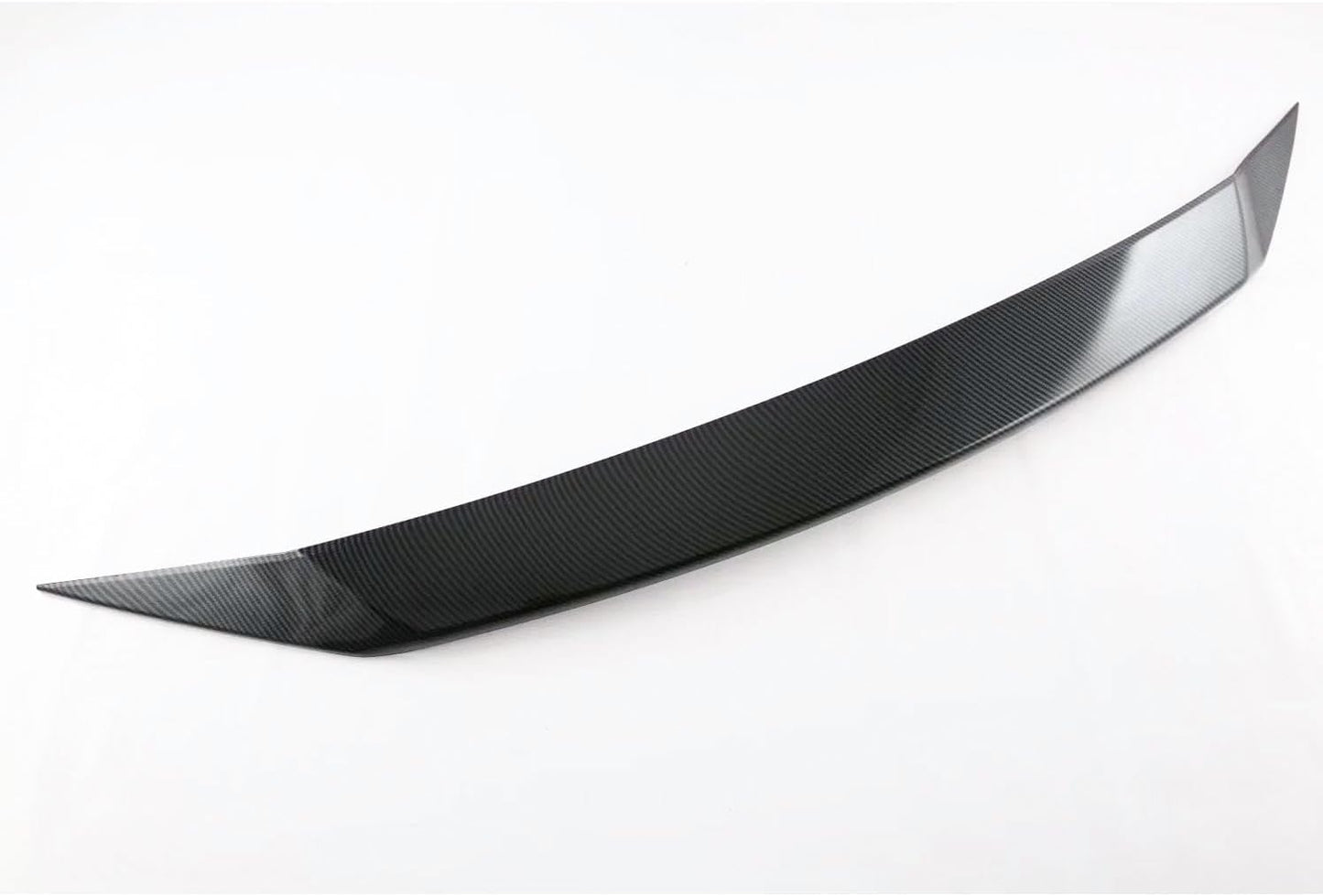 Front Hood Air Deflector，Car Bonnet Molding Cover Trim Fit for Mazda CX-50 and CX50 Hybrid 2023 2024 2025，Exterior Accessory（ABS,Carbon Fiber）