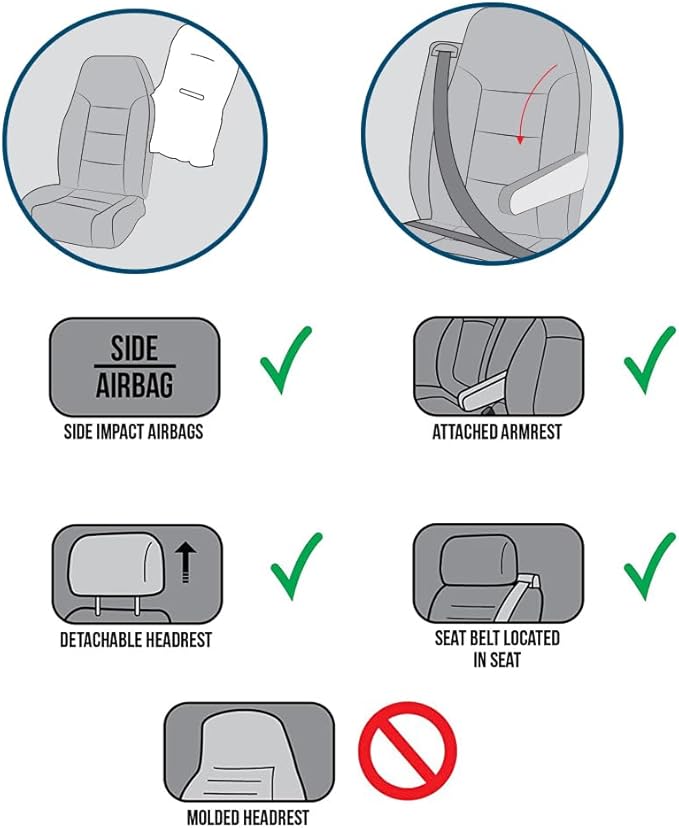 Fluffy Genuine Sheepskin Car Seat Cover-Fuzzy Real Fur Auto Cushion-Universal Fit Soft Long Wool Pad for Front Driver Accessories Protecter Truck, SUV, Van (Peacock Blue, 1 Pcs Front Seat Cover)