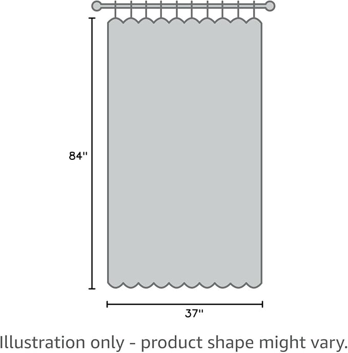 Bujasso Sky Blue 80% Blackout Curtains with Sheer Overlay Mix and Match Double Layer Thermal Insulated Window Panels 84 inch for Living Room Bedroom Blue Drapes with Tiebacks Grommet Top 37" Wx84 Lx2
