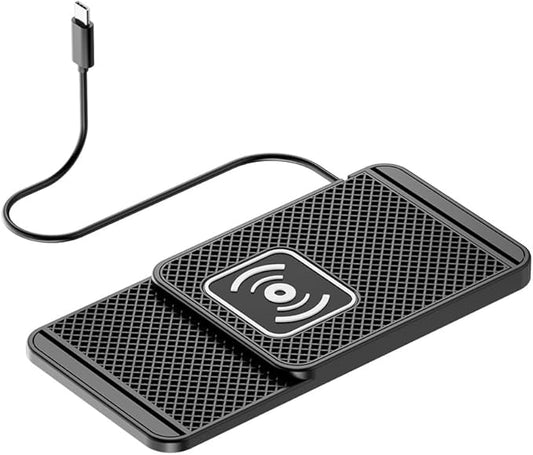 Wireless Charging Pad for Car for BMW X3 F25 2011-Present, 20W Fast Wireless Car Charger Pad Type-C/USB Non-Slip Phone Charging Mat,A 30cm Cable Type-C Plug