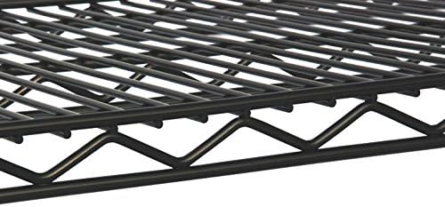 Omega 21" Deep x 54" Wide x 96" High 3 Tier Black Starter Shelving Unit
