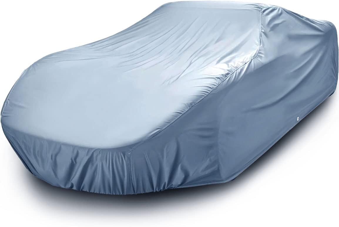 iCarCover Premium Car Cover for 1959-1990 Buick Estate Wagon Heavy Duty Waterproof All-Weather Automobiles Custom Fit Indoor Outdoor UV Snow Protection Covers with Straps and Bag