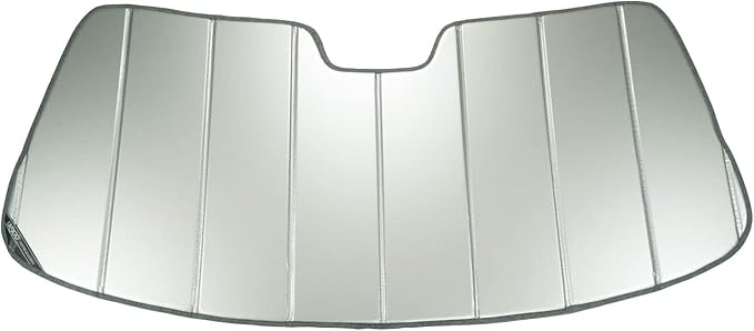 Covercraft UVS100 Custom Sunscreen | Fits 2018-2025 Audi A5/S5/RS5 Coupe & Sportback w/Heads Up Display | Silver
