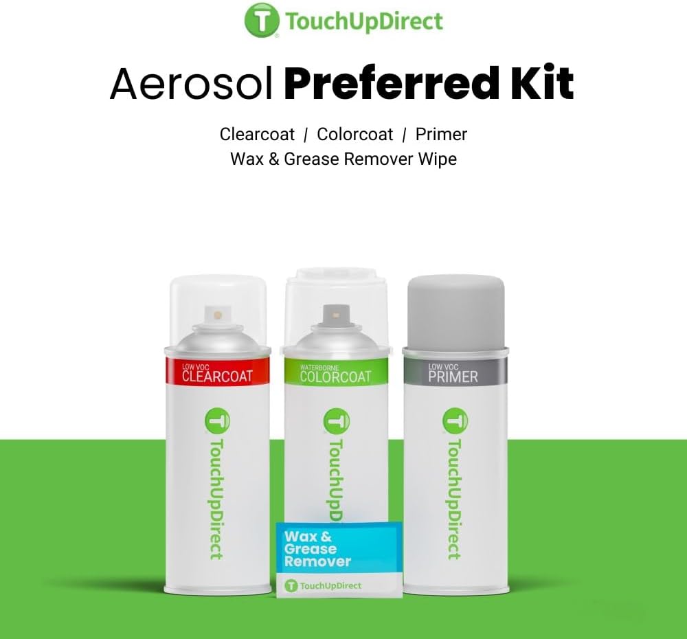 TouchUpDirect 3R3 Barcelona Red Pearl for Toyota Exact Match Touch Up Paint Aerosol - Preferred Package