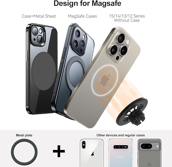 for MagSafe 4runner Phone Mount, Exclusive Fit for 2024-2010 Toyota 4runner, Fit for MagSafe iPhone 17/16/15/14/13/12/Mini Series, Super-Strong Magnet for Toyota 4runner Accessories