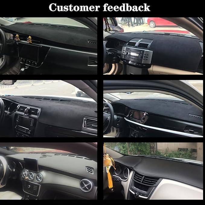 Dashboard Covers for Cherokee 2022-2023,Premium Printed Flannel Fabric Anti-Glare & Non-Slip Dash Pad,Custom Fit,Printed Flannel