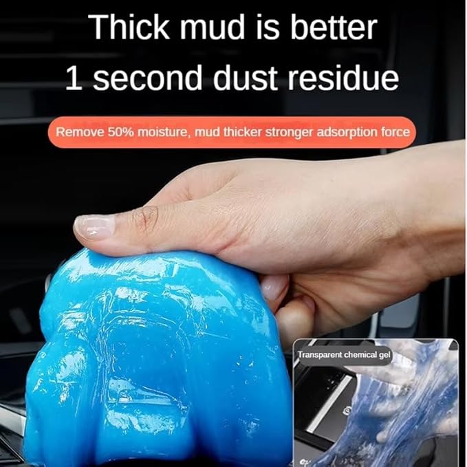 Car Cleaning Gel Compatible with Ford Explorer V, 200g Detailing Putty for Auto Vents, Dashboard, Cup Holders - Reusable Multifunctional Dust Remover,200g*2
