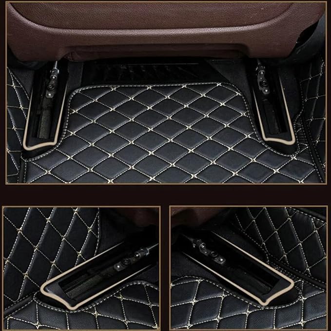 Car Floor Mats Automotive Floor Mats Vehicle Specific All Weather Protection Custom Compatible with Most of 98% Cars SUVs (Green)