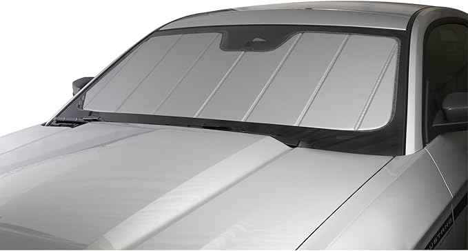 Covercraft UV10806SV Silver UVS 100 Custom Fit Sunscreen for Select Toyota Camry Models - Laminate Material, 1 Pack