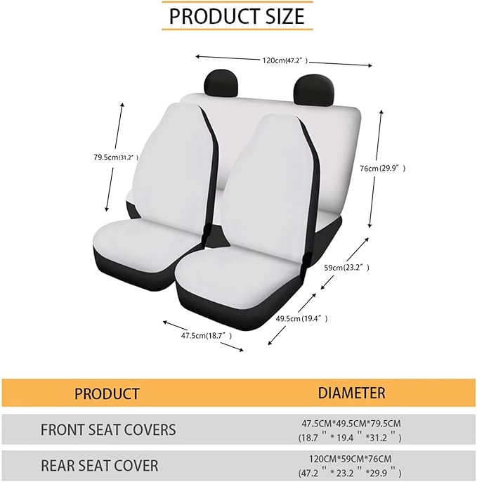 FKELYI Floral Owl Headrest Covers with Steering Wheel Protector for Women Car Seat Cover, Gear Shifter Knob and Handbrake Cover Set, Cup Coasters