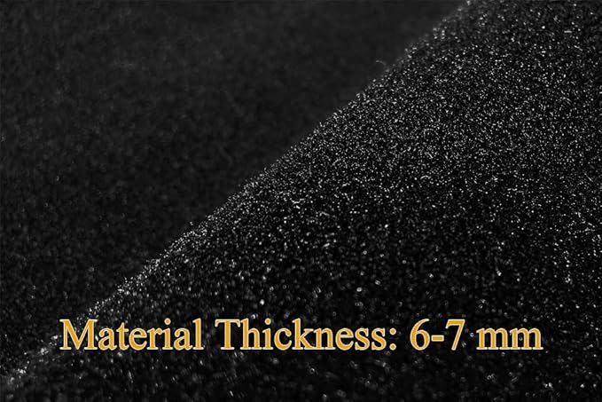 Yiz Dash Cover Mat Custom Fit for Nissan Kicks/Kicks E Power Dashboard Pad Carpet (Black) Z14