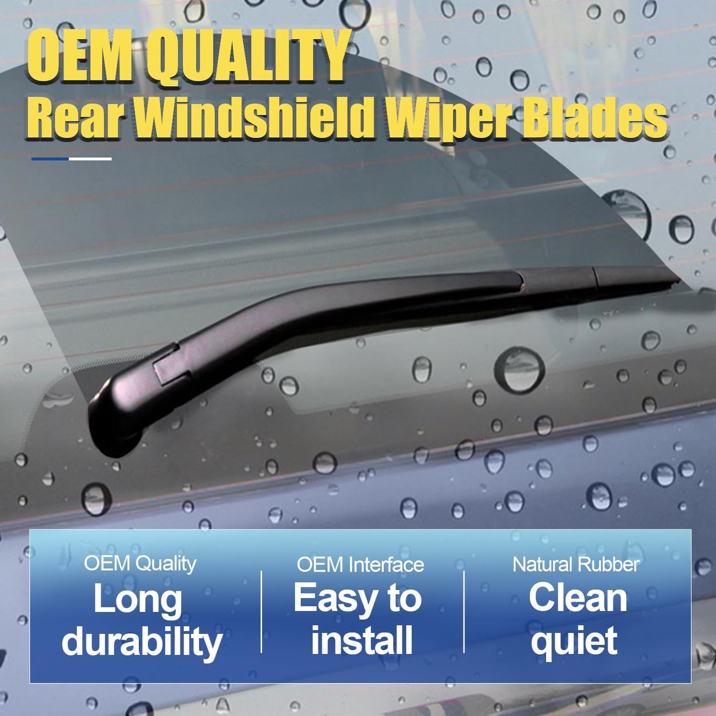 2 Wipers Factory Replacement For VW Volkswagen Atlas 2018 2019 2020 2021 2022 Original Equipment Windshield Wiper Blades Set 26"+22" (Set of 2) Top Lock