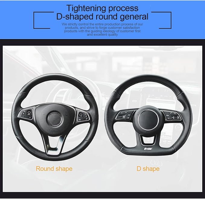 Car Steering Wheel Cover, Non-Slip, Elastic, Steering Wheel Cover for Men and Women, Universal Fit 15 Inches Cars, Vehicles, SUVs (Gray)
