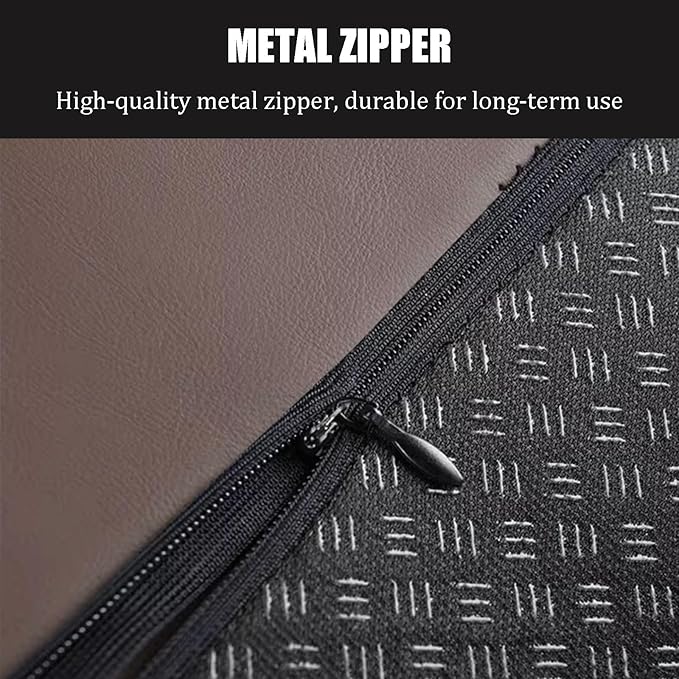 Car Armrest Cover Pad for Tesla Model 3 Premium Leather Center Console Armrest Cushion Pad Anti-Scratch Waterproof Auto Interior Accessories Wine Red