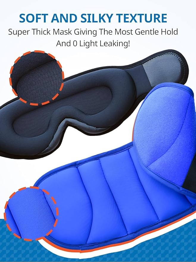 Travel Pillows for Airplanes, Airplane Pillow with 3D Eye Mask for Sleeping, 360° Support Head Strap for Long Flights, Car, Road Trip Car Headrest, Travel Essentials Stop Bobblehead, Purple