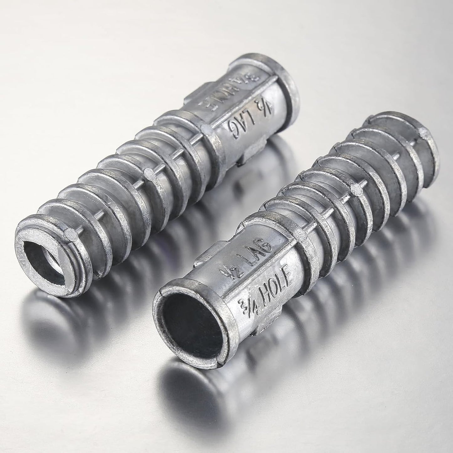 Wensilon(50pcs) 5/16 * 1-3/4 Lag Shield Anchor Long Zinc Alloy Bolts Concrete Anchors, Zinc Alloy Masonry Anchors Hole