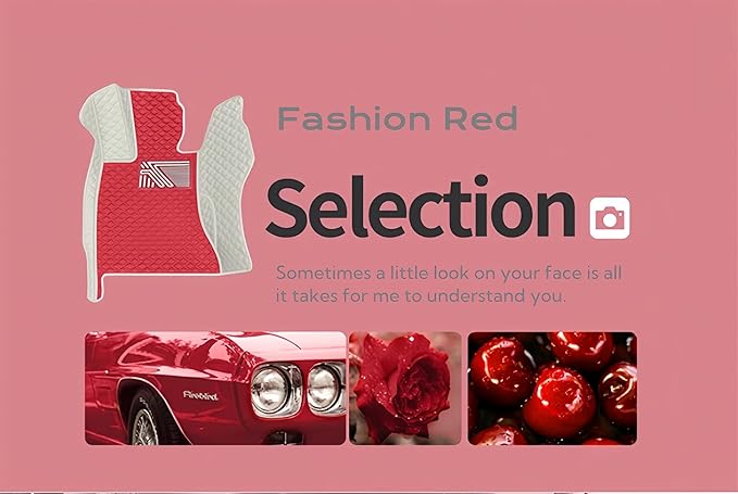 Custom Making Car Floor Mats for 98% Sedan SUV Car Protection Full Coverage Mats Anti-Slip Leather Floor Liners All Weather Car Floor Mats (White+Gentleman Black)
