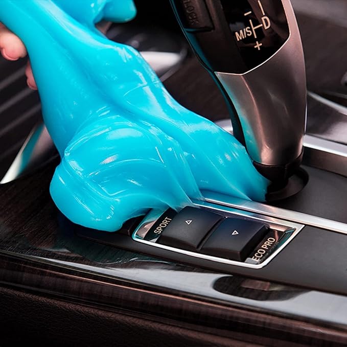 Car Cleaning Gel for DS 7 2017 2018 2019 2020 2021 2022 2023 2024 2025, 200g × 2 Pack Car Interior Cleaner Slime, Auto Detailing Tools, Auto Dust Car Crevice Cleaner