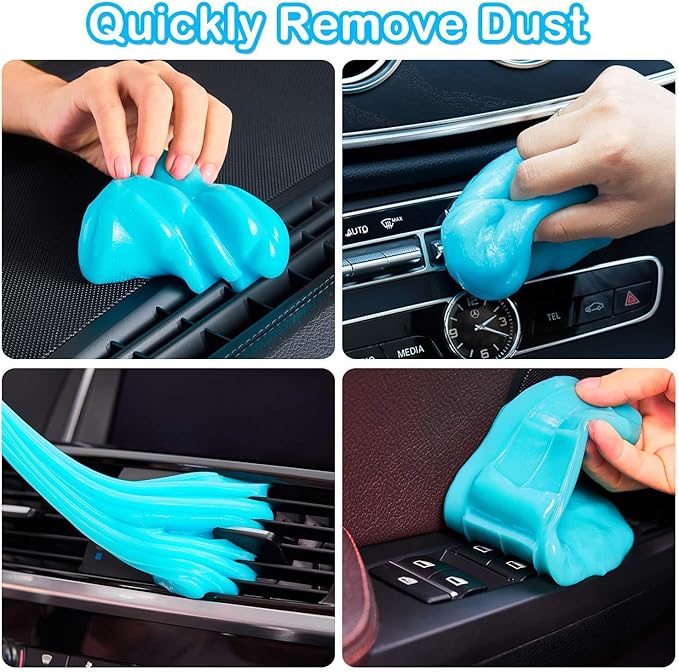 Car Cleaning Gel for GMC Yukon 2000-2025, 200g × 2 Pack Car Interior Cleaner Slime, Auto Detailing Tools, Auto Dust Car Crevice Cleaner