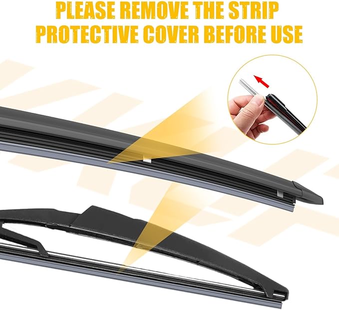 MIKKUPPA 24"+17"+13" Windshield Wiper Blades Replacement for Chevrolet Equinox 2011 2012 2013 2014 2015 2016 2017 Original Factory Quality All Season Front Rear Wiper Blade Set (Pack of 3)