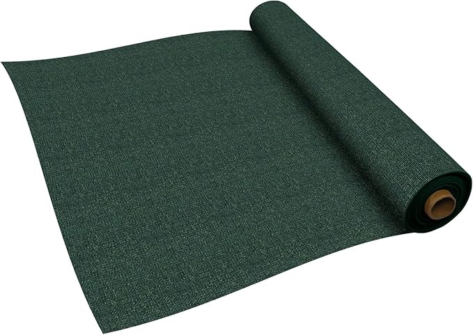 TANG Sun Shade Fabric Roll 8'x30' Shade Cloth for Garden Dark Green HDPE Mesh Shading Pergola Cover Replacement Canopy, 95% Blockage Sunshades for Outdoor Patio Backyard Plant