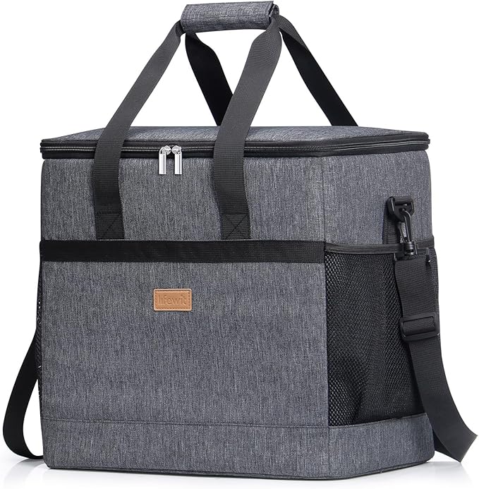 Lifewit Cooler Bag 30/50/60 Cans Collapsible and Insulated Large Lunch Bag Leakproof Soft Cooler Portable Tote for Camping/BBQ/Family Outdoor Activities