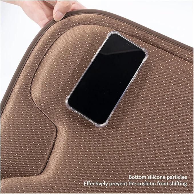 F Car Seat Cushion for BMW All Model I3 I4 I8 X1 X2 X3 X4 X5 X5M X6 X7 Z4 Car Lumbar Support Pillow Auto Seat Waist Back Cushion Y (Color : Beige C)