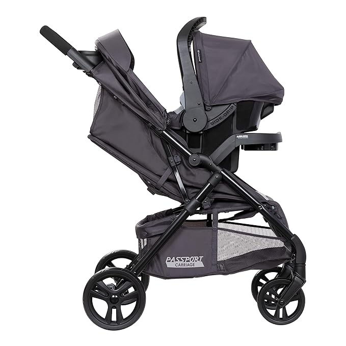 Baby Trend Passport® Carriage Stroller Travel System with EZ-Lift™ Infant Car Seat, Dash Black