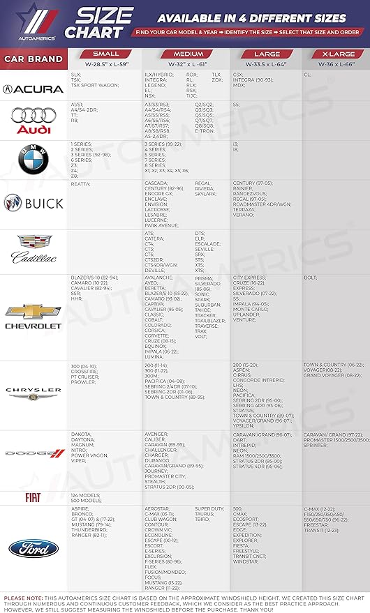 Autoamerics 1-Piece Windshield Sun Shade - Ocean Wave Foldable Car Front Window Sunshade for Most Cars SUV Truck - Heat Blocker Visor Protector Blocks Max UV Rays and Keeps Your Vehicle Cool - Large