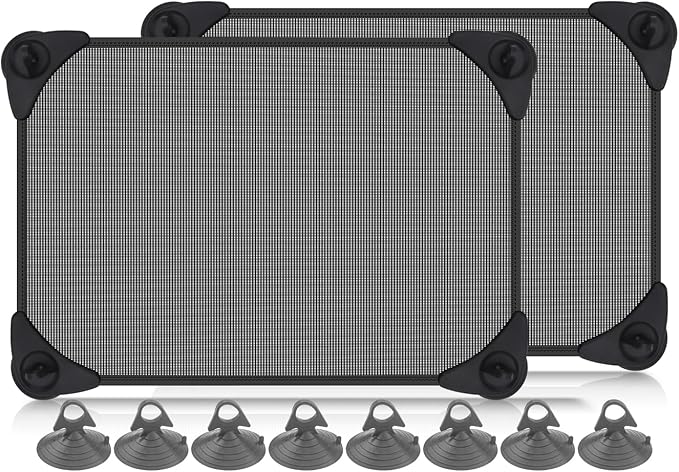 Car Window Shades，2 Pack Car Window Shade for Baby,Side Window Sun Shades Protect Child, Pets from Sun Glare and UV Rayse (29"x20")
