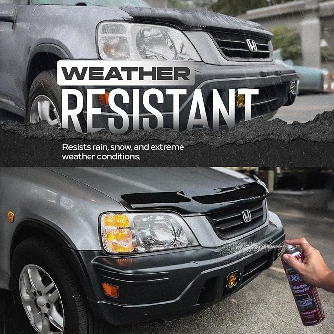 GX-3 Plastic Restorer – Black Plastic Restorer for Cars & Automotive Trim Restorer – Interior Car Cleaner & Exterior Faded Plastic, Vinyl & Rubber Renewer with Aloe Vera 4PK (8 fl oz)