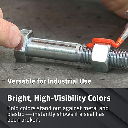 Next Phase – Blue Tamper Seal Inspection Paint – Tamper-Proof Security Marker for Bolts, Fasteners & Assemblies – Quick-Drying, High-Visibility Paint – Automotive & Industrial Use – 1.5 oz Blue