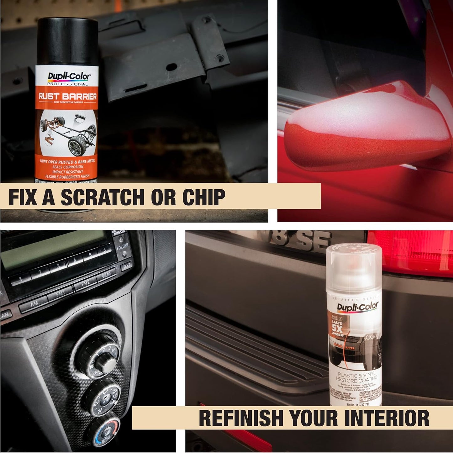 Dupli-Color AGM0581 Scratch Fix All-In-1 Exact-Match Automotive Touch-Up Paint – General Motors Sunburst Orange – 0.25 oz. Paint Pen