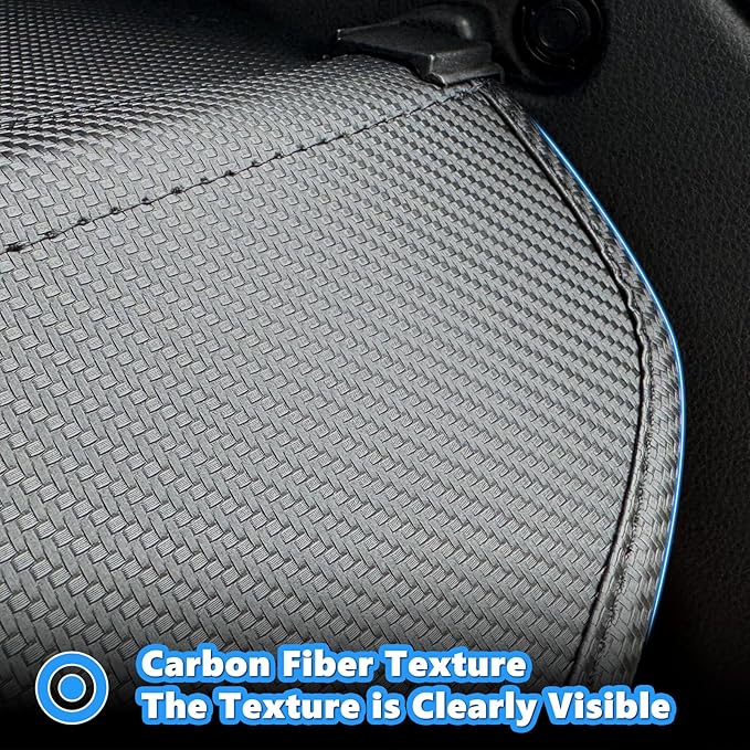 MIALUTY® Cargo Cover for 2019-2024 Chevrolet Blazer Retractable Trunk Cover Blazer Accessories Anti-Peeping Privacy Screen,Trunk Luggage Shield Shade Carbon Fiber Texture (Not fit for Blazer EV)