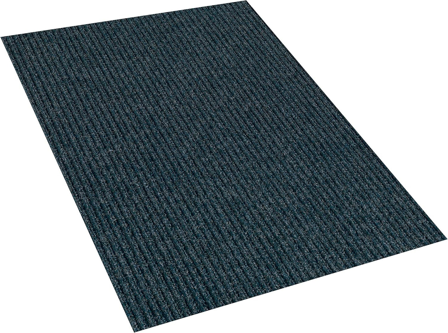 KOECKRITZ Heavy Duty Durable All Weather Indoor/Outdoor Non Slip Entrance Mat Rugs and Runners for Office Business Building Home Garage Front Door (5' x 11', Blue)