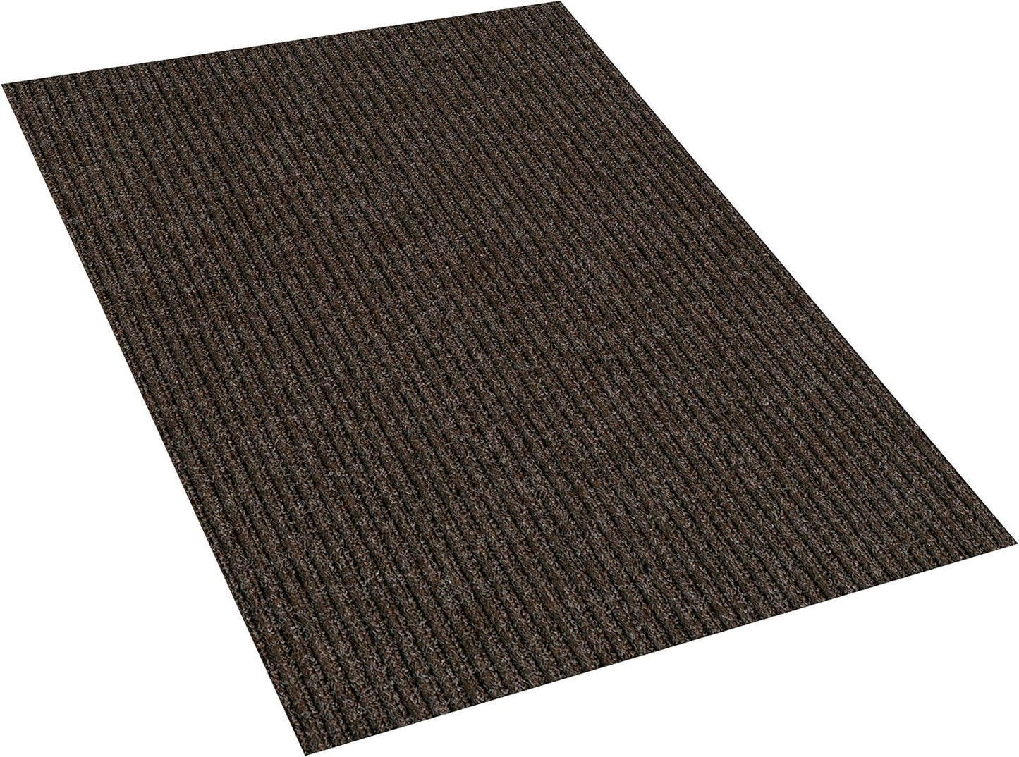 KOECKRITZ Heavy Duty Durable All Weather Indoor/Outdoor Non Slip Entrance Mat Rugs and Runners for Office Business Building Home Garage Front Door (3' x 19', Brick)