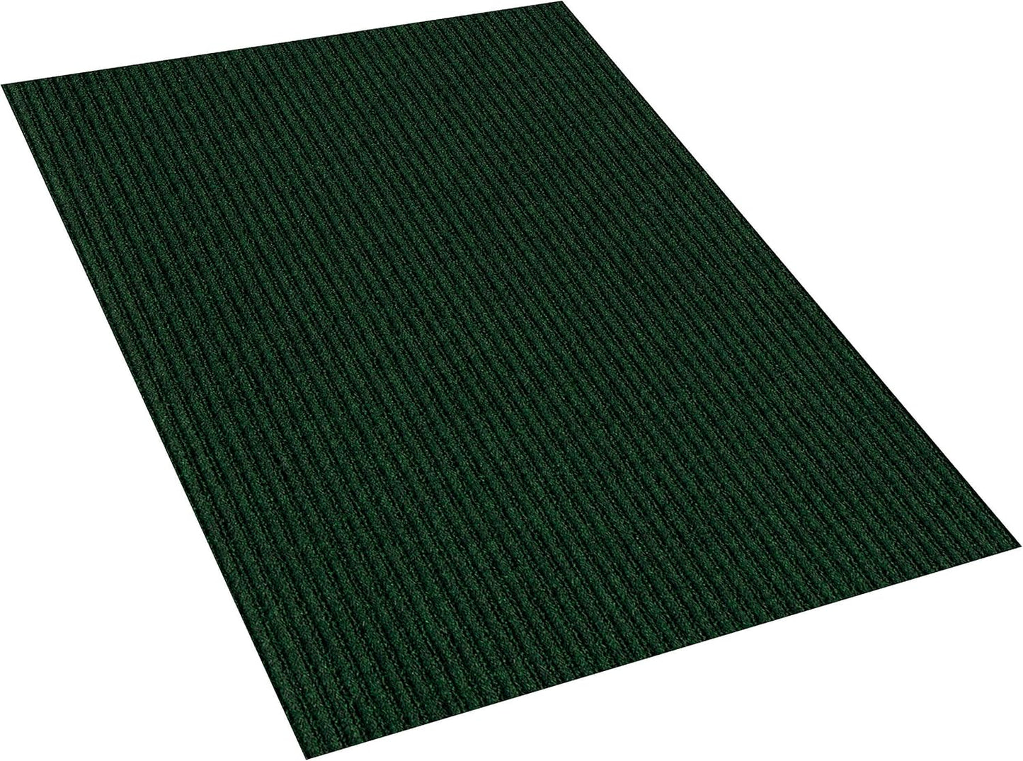 KOECKRITZ Heavy Duty Durable All Weather Indoor/Outdoor Non Slip Entrance Mat Rugs and Runners for Office Business Building Home Garage Front Door (3' x 10', Green)