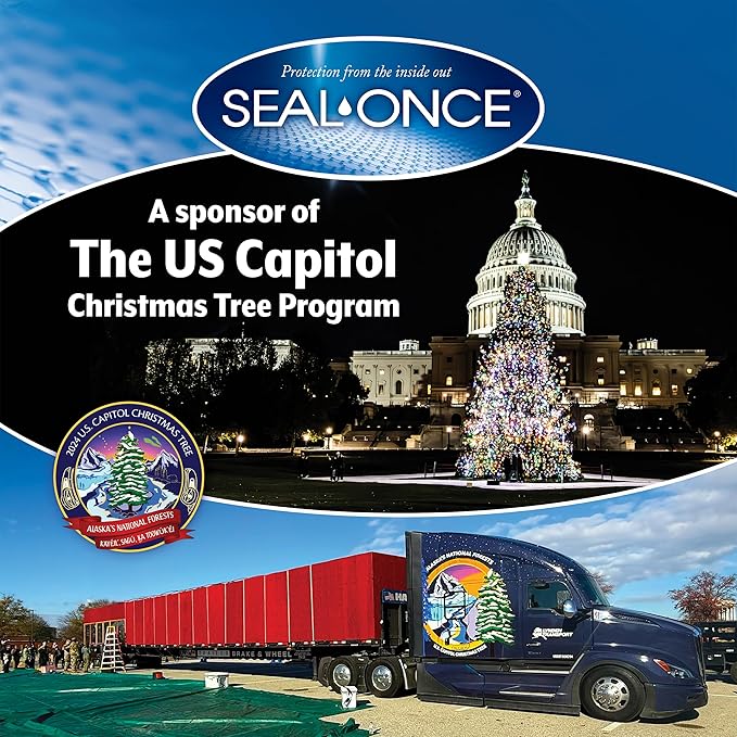 Seal-Once Nano+Poly Penetrating Wood Sealer with Polyurethane - Premium Waterproof Sealant - 5 Gallon & Bronze Cedar